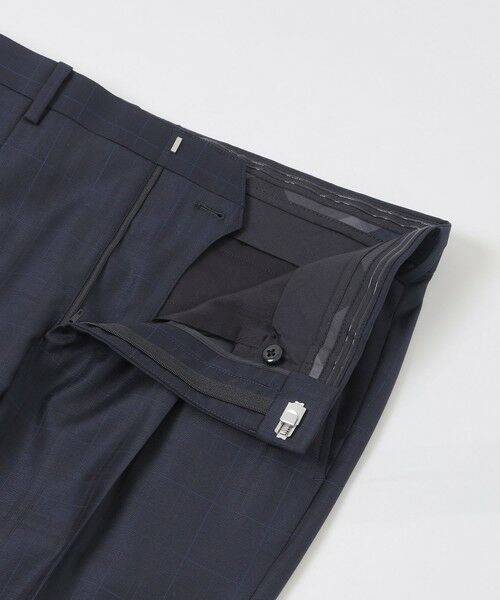 BLUE LABEL / BLACK LABEL CRESTBRIDGE / ブルーレーベル / ブラックレーベル・クレストブリッジ  セットアップ | 【一部店舗限定】LORO PIANAネイビーマルチカラーチェックスーツ | 詳細7