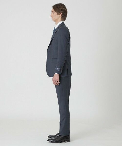 BLUE LABEL / BLACK LABEL CRESTBRIDGE / ブルーレーベル / ブラックレーベル・クレストブリッジ  セットアップ | 【一部店舗限定】Zegna TRAVELLER ネイビーピンヘッドスリーピーススーツ | 詳細2