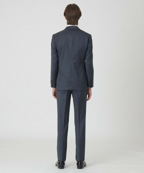 BLUE LABEL / BLACK LABEL CRESTBRIDGE / ブルーレーベル / ブラックレーベル・クレストブリッジ  セットアップ | 【一部店舗限定】Zegna TRAVELLER ネイビーピンヘッドスリーピーススーツ | 詳細3