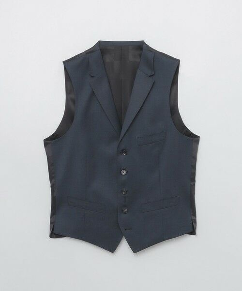 BLUE LABEL / BLACK LABEL CRESTBRIDGE / ブルーレーベル / ブラックレーベル・クレストブリッジ  セットアップ | 【一部店舗限定】Zegna TRAVELLER ネイビーピンヘッドスリーピーススーツ | 詳細7