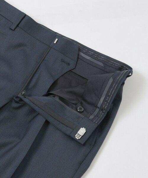 BLUE LABEL / BLACK LABEL CRESTBRIDGE / ブルーレーベル / ブラックレーベル・クレストブリッジ  セットアップ | 【一部店舗限定】Zegna TRAVELLER ネイビーピンヘッドスリーピーススーツ | 詳細11