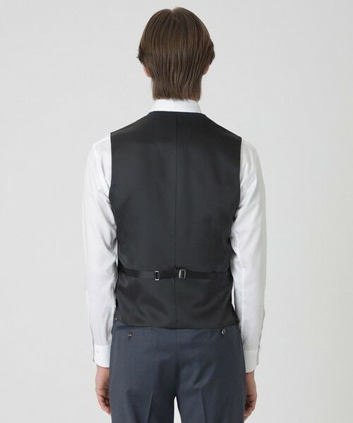 BLUE LABEL / BLACK LABEL CRESTBRIDGE / ブルーレーベル / ブラックレーベル・クレストブリッジ  セットアップ | 【一部店舗限定】Zegna TRAVELLER ネイビーピンヘッドスリーピーススーツ | 詳細5