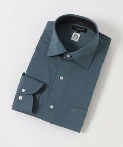 BLUE LABEL / BLACK LABEL CRESTBRIDGE / ブルーレーベル / ブラックレーベル・クレストブリッジ  シャツ・ブラウス | 【一部店舗限定】カネマサプレミアムソリッドジャージーセミワイドカラーシャツ