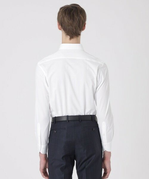 BLUE LABEL / BLACK LABEL CRESTBRIDGE / ブルーレーベル / ブラックレーベル・クレストブリッジ  シャツ・ブラウス | 【一部店舗限定】カネマサプレミアムソリッドジャージーセミワイドカラーシャツ | 詳細3