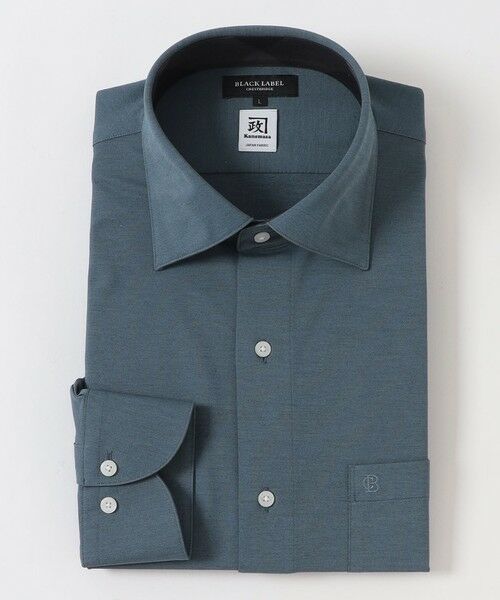 BLUE LABEL / BLACK LABEL CRESTBRIDGE / ブルーレーベル / ブラックレーベル・クレストブリッジ  シャツ・ブラウス | 【一部店舗限定】カネマサプレミアムソリッドジャージーセミワイドカラーシャツ | 詳細14