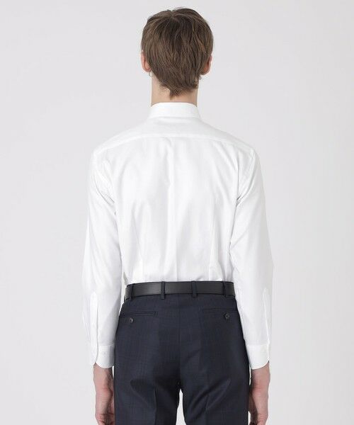 BLUE LABEL / BLACK LABEL CRESTBRIDGE / ブルーレーベル / ブラックレーベル・クレストブリッジ  シャツ・ブラウス | 【一部店舗限定】プレミアムギザコットンツイルレギュラーカラーシャツ | 詳細3