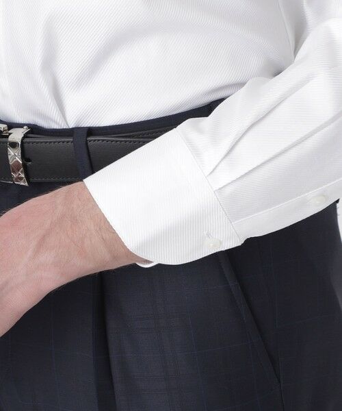 BLUE LABEL / BLACK LABEL CRESTBRIDGE / ブルーレーベル / ブラックレーベル・クレストブリッジ  シャツ・ブラウス | 【一部店舗限定】プレミアムギザコットンツイルレギュラーカラーシャツ | 詳細5