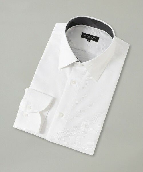 BLUE LABEL / BLACK LABEL CRESTBRIDGE / ブルーレーベル / ブラックレーベル・クレストブリッジ  シャツ・ブラウス | 【一部店舗限定】プレミアムギザコットンツイルレギュラーカラーシャツ（ホワイト）