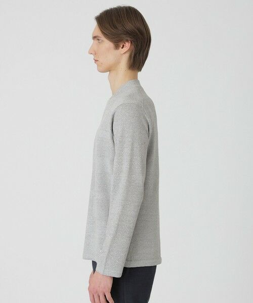 BLUE LABEL / BLACK LABEL CRESTBRIDGE / ブルーレーベル / ブラックレーベル・クレストブリッジ  ニット・セーター | リネンミックスシャドーチェックニット | 詳細2