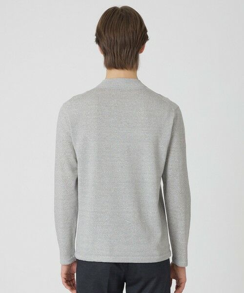 BLUE LABEL / BLACK LABEL CRESTBRIDGE / ブルーレーベル / ブラックレーベル・クレストブリッジ  ニット・セーター | リネンミックスシャドーチェックニット | 詳細3