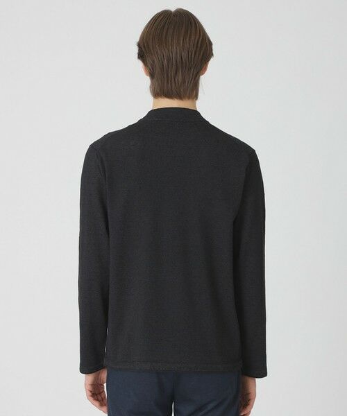 BLUE LABEL / BLACK LABEL CRESTBRIDGE / ブルーレーベル / ブラックレーベル・クレストブリッジ  ニット・セーター | リネンミックスシャドーチェックニット | 詳細7