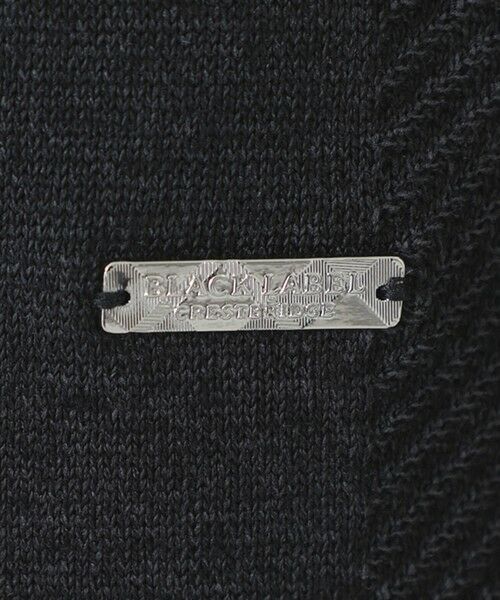 BLUE LABEL / BLACK LABEL CRESTBRIDGE / ブルーレーベル / ブラックレーベル・クレストブリッジ  ニット・セーター | リネンミックスシャドーチェックニット | 詳細8