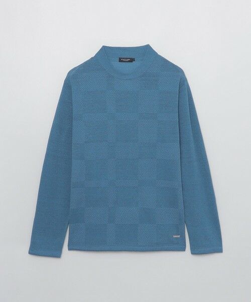 BLUE LABEL / BLACK LABEL CRESTBRIDGE / ブルーレーベル / ブラックレーベル・クレストブリッジ  ニット・セーター | リネンミックスシャドーチェックニット | 詳細15
