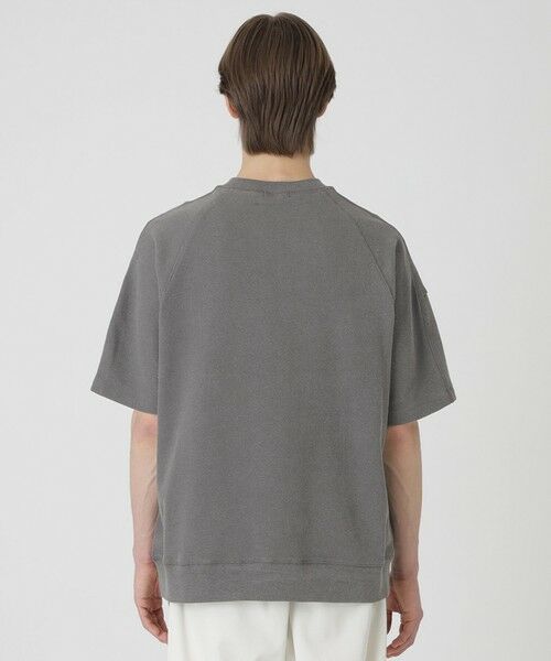 BLUE LABEL / BLACK LABEL CRESTBRIDGE / ブルーレーベル / ブラックレーベル・クレストブリッジ カットソー | ユニオンジャックパッチワークハーフスリーブスウェットシャツ | 詳細7