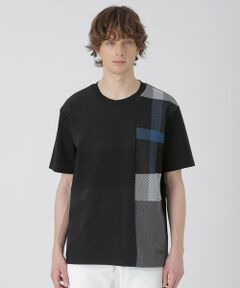 BLUE LABEL / BLACK LABEL CRESTBRIDGE / ブルーレーベル / ブラックレーベル・クレストブリッジ  カットソー | 【予約販売】ARTISANALユニオンジャックニットTシャツ