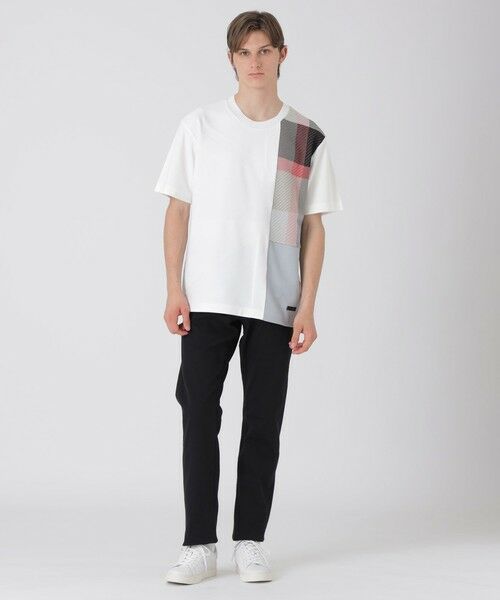 BLUE LABEL / BLACK LABEL CRESTBRIDGE / ブルーレーベル / ブラックレーベル・クレストブリッジ  カットソー | 【予約販売】ARTISANALユニオンジャックニットTシャツ | 詳細1