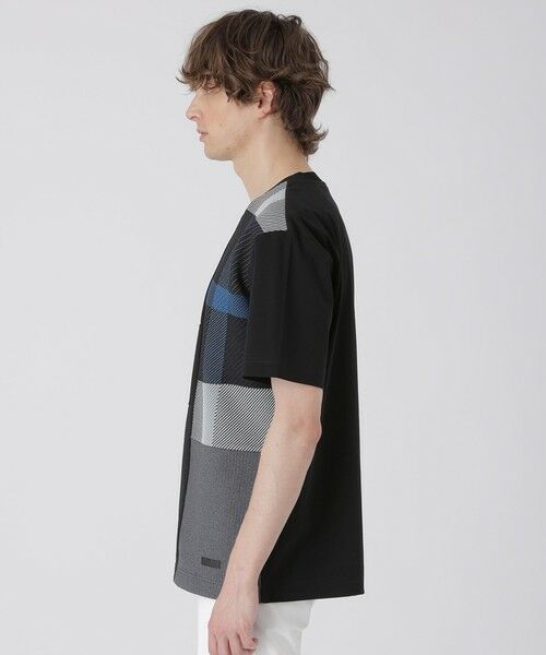 BLUE LABEL / BLACK LABEL CRESTBRIDGE / ブルーレーベル / ブラックレーベル・クレストブリッジ  カットソー | 【予約販売】ARTISANALユニオンジャックニットTシャツ | 詳細7