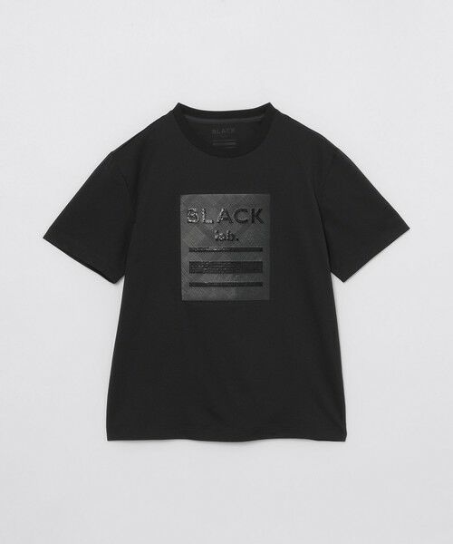 BLUE LABEL / BLACK LABEL CRESTBRIDGE / ブルーレーベル / ブラックレーベル・クレストブリッジ  カットソー | 【BLACK lab.】テクスチャーミックスグラフィックTシャツ | 詳細10