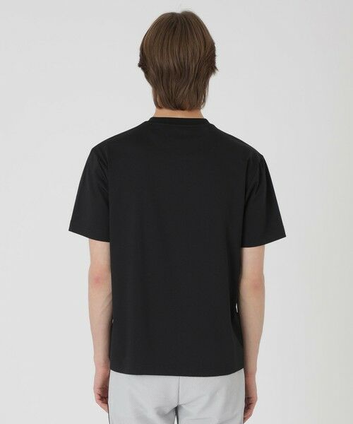 BLUE LABEL / BLACK LABEL CRESTBRIDGE / ブルーレーベル / ブラックレーベル・クレストブリッジ  カットソー | 【BLACK lab.】テクスチャーミックスグラフィックTシャツ | 詳細8