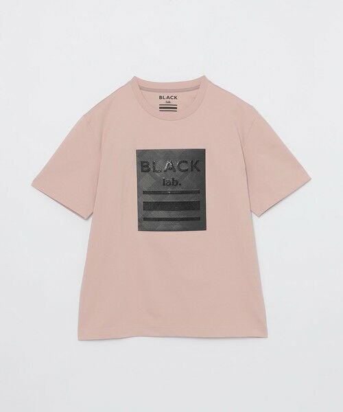 BLUE LABEL / BLACK LABEL CRESTBRIDGE / ブルーレーベル / ブラックレーベル・クレストブリッジ  カットソー | 【BLACK lab.】テクスチャーミックスグラフィックTシャツ | 詳細15