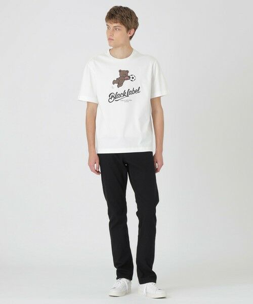 BLUE LABEL / BLACK LABEL CRESTBRIDGE / ブルーレーベル / ブラックレーベル・クレストブリッジ  カットソー | 【予約販売】【一部店舗限定】フットボールベアーTシャツ | 詳細1