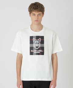 BLUE LABEL / BLACK LABEL CRESTBRIDGE / ブルーレーベル / ブラックレーベル・クレストブリッジ  カットソー | 【予約販売】【WEB限定】ネオンコーギースラブTシャツ