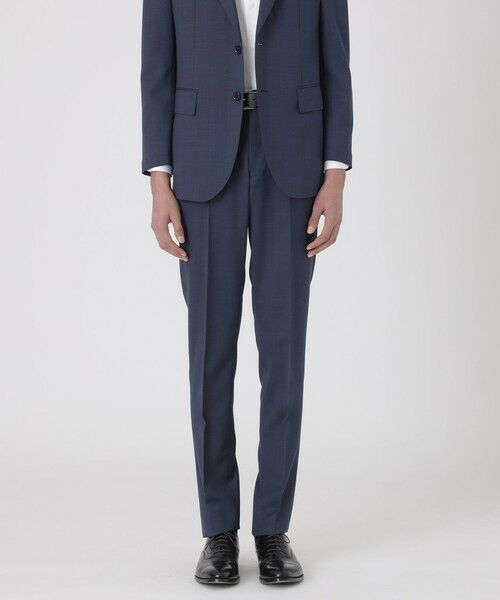 BLUE LABEL / BLACK LABEL CRESTBRIDGE / ブルーレーベル / ブラックレーベル・クレストブリッジ  その他パンツ | 【BRI-EASE SUIT】ウォッシャブルエクストラクールスラックス（ブルー4）