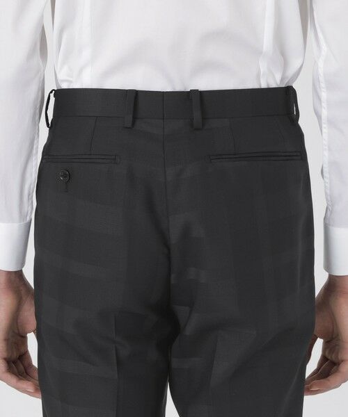 BLUE LABEL / BLACK LABEL CRESTBRIDGE / ブルーレーベル / ブラックレーベル・クレストブリッジ  その他パンツ | 【BRI-EASE SUIT】ウォッシャブルエクストラクールクレストブリッジチェックスラックス | 詳細5