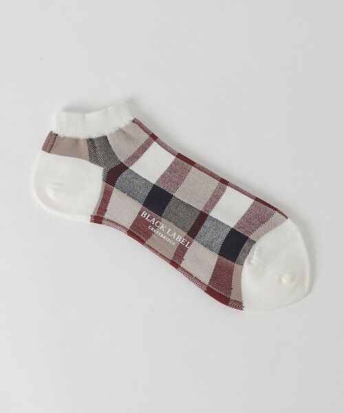 BLUE LABEL / BLACK LABEL CRESTBRIDGE / ブルーレーベル / ブラックレーベル・クレストブリッジ  その他小物 | クレストブリッジチェックショートソックス | 詳細9