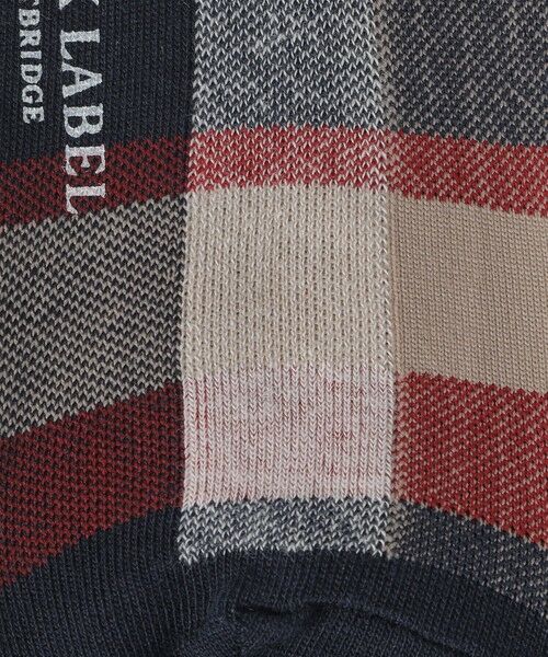 BLUE LABEL / BLACK LABEL CRESTBRIDGE / ブルーレーベル / ブラックレーベル・クレストブリッジ  その他小物 | クレストブリッジチェックショートソックス | 詳細14