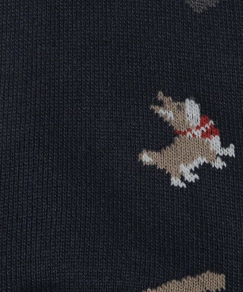 BLUE LABEL / BLACK LABEL CRESTBRIDGE / ブルーレーベル / ブラックレーベル・クレストブリッジ  その他小物 | ランダムロゴコンビコーギーショートソックス | 詳細4