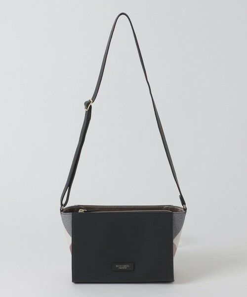 BLUE LABEL / BLACK LABEL CRESTBRIDGE / ブルーレーベル / ブラックレーベル・クレストブリッジ  ショルダーバッグ | パーシャルクレストブリッジチェックPVCミニショルダー | 詳細3