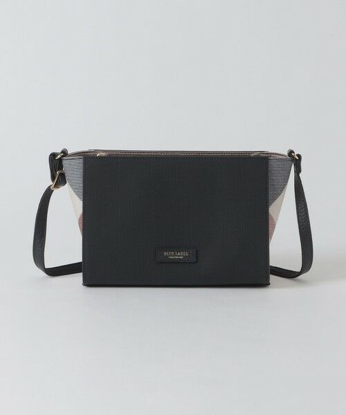BLUE LABEL / BLACK LABEL CRESTBRIDGE / ブルーレーベル / ブラックレーベル・クレストブリッジ  ショルダーバッグ | パーシャルクレストブリッジチェックPVCミニショルダー | 詳細7