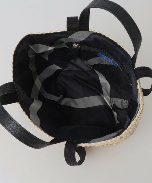 BLUE LABEL / BLACK LABEL CRESTBRIDGE / ブルーレーベル / ブラックレーベル・クレストブリッジ  ショルダーバッグ | ロゴ刺繍ペーパートート | 詳細4