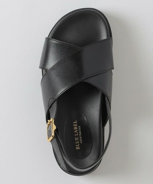 BLUE LABEL / BLACK LABEL CRESTBRIDGE / ブルーレーベル / ブラックレーベル・クレストブリッジ  フラットシューズ | クロスベルトサンダル | 詳細1