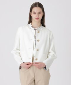 BLUE LABEL / BLACK LABEL CRESTBRIDGE / ブルーレーベル / ブラックレーベル・クレストブリッジ  その他アウター | ストレッチダンガリーノーカラージャケット