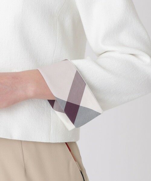 BLUE LABEL / BLACK LABEL CRESTBRIDGE / ブルーレーベル / ブラックレーベル・クレストブリッジ  その他アウター | ストレッチダンガリーノーカラージャケット | 詳細6