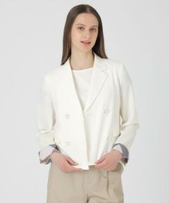 BLUE LABEL / BLACK LABEL CRESTBRIDGE / ブルーレーベル / ブラックレーベル・クレストブリッジ  その他アウター | 【接触冷感】【吸水速乾】【防シワ】ショートジャケット