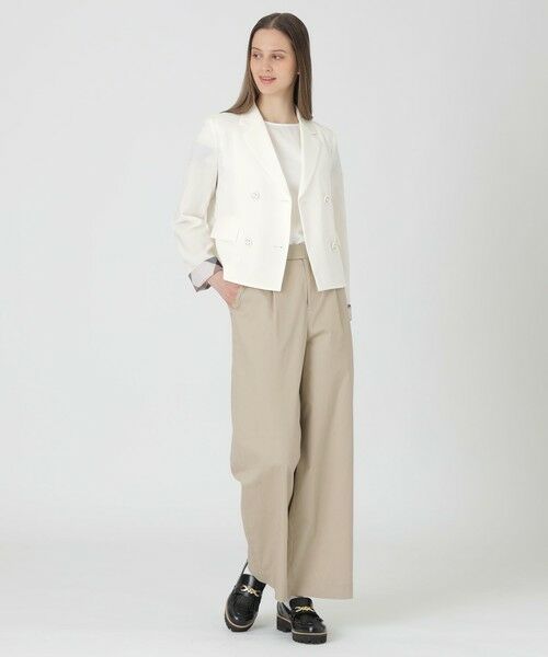 BLUE LABEL / BLACK LABEL CRESTBRIDGE / ブルーレーベル / ブラックレーベル・クレストブリッジ  その他アウター | 【接触冷感】【吸水速乾】【防シワ】ショートジャケット | 詳細1