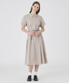 BLUE LABEL / BLACK LABEL CRESTBRIDGE / ブルーレーベル / ブラックレーベル・クレストブリッジ  ドレス | バルーンスリーブシャツドレス