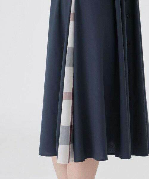 BLUE LABEL / BLACK LABEL CRESTBRIDGE / ブルーレーベル / ブラックレーベル・クレストブリッジ  ドレス | バルーンスリーブシャツドレス | 詳細15