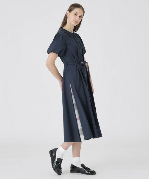 BLUE LABEL / BLACK LABEL CRESTBRIDGE / ブルーレーベル / ブラックレーベル・クレストブリッジ  ドレス | バルーンスリーブシャツドレス | 詳細9