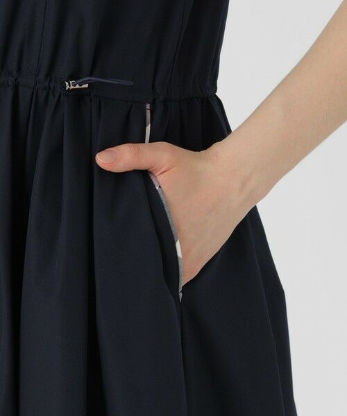 BLUE LABEL / BLACK LABEL CRESTBRIDGE / ブルーレーベル / ブラックレーベル・クレストブリッジ  ドレス | 【予約販売】ストレッチプルーフクロスカットコンビドレス | 詳細12