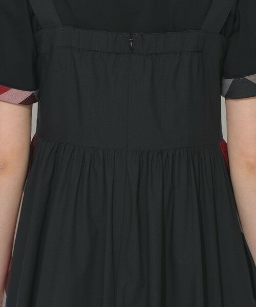 BLUE LABEL / BLACK LABEL CRESTBRIDGE / ブルーレーベル / ブラックレーベル・クレストブリッジ  ドレス | 【WEB限定】サイドパーシャルチェックジャンパードレス | 詳細4