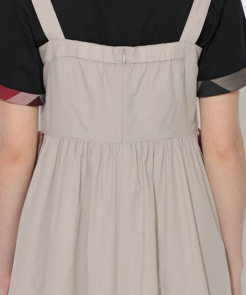 BLUE LABEL / BLACK LABEL CRESTBRIDGE / ブルーレーベル / ブラックレーベル・クレストブリッジ  ドレス | 【WEB限定】サイドパーシャルチェックジャンパードレス | 詳細10