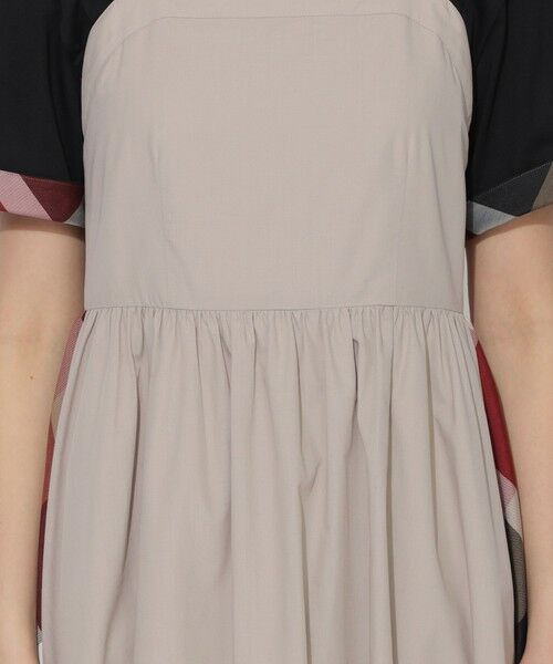 BLUE LABEL / BLACK LABEL CRESTBRIDGE / ブルーレーベル / ブラックレーベル・クレストブリッジ  ドレス | 【WEB限定】サイドパーシャルチェックジャンパードレス | 詳細9