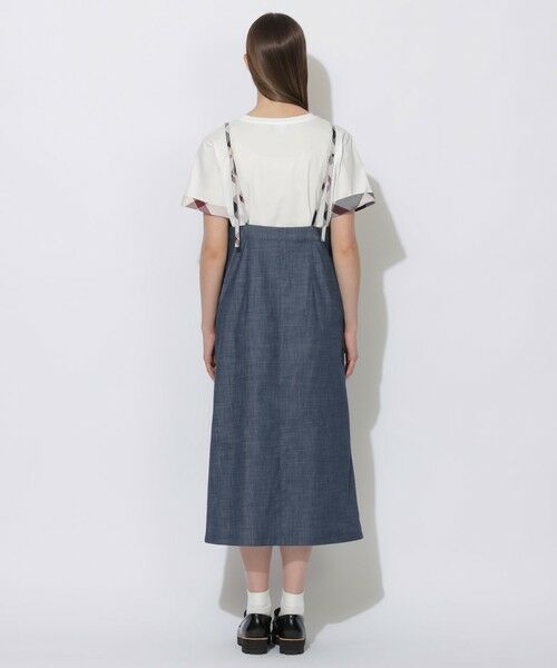 BLUE LABEL / BLACK LABEL CRESTBRIDGE / ブルーレーベル / ブラックレーベル・クレストブリッジ  ドレス | 【WEB限定】ライトスラブシャンブレージャンパードレス | 詳細2