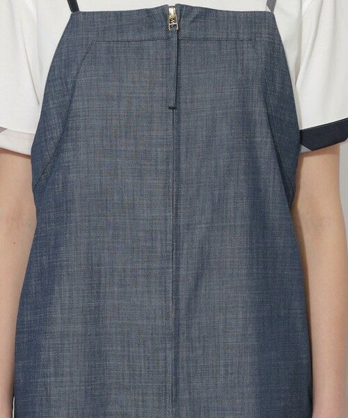 BLUE LABEL / BLACK LABEL CRESTBRIDGE / ブルーレーベル / ブラックレーベル・クレストブリッジ  ドレス | 【WEB限定】ライトスラブシャンブレージャンパードレス | 詳細3