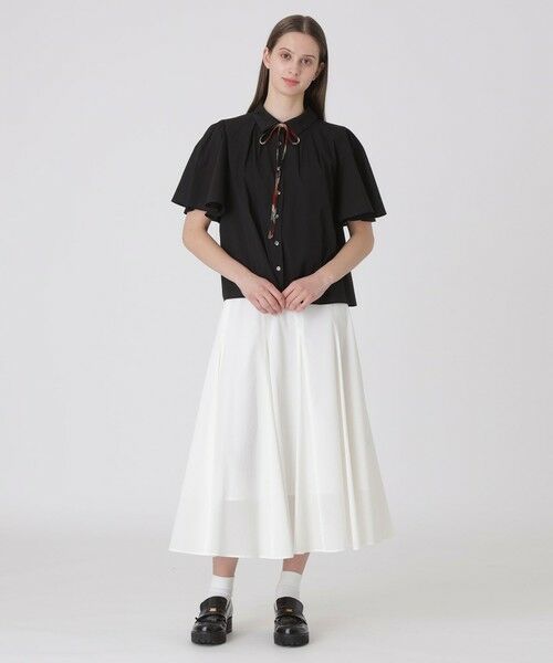 BLUE LABEL / BLACK LABEL CRESTBRIDGE / ブルーレーベル / ブラックレーベル・クレストブリッジ  シャツ・ブラウス | 【取扱店舗限定】オーガンジーブラウス | 詳細9