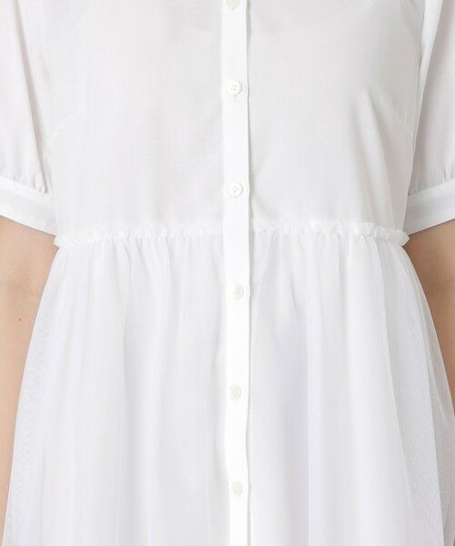 BLUE LABEL / BLACK LABEL CRESTBRIDGE / ブルーレーベル / ブラックレーベル・クレストブリッジ  シャツ・ブラウス | コットンライクナチュラルローンペプラムブラウス | 詳細5